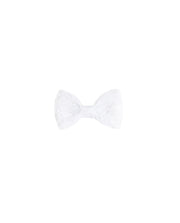 Lacinho de Cabelo Renda Branco - Nina & Maria Baby Store