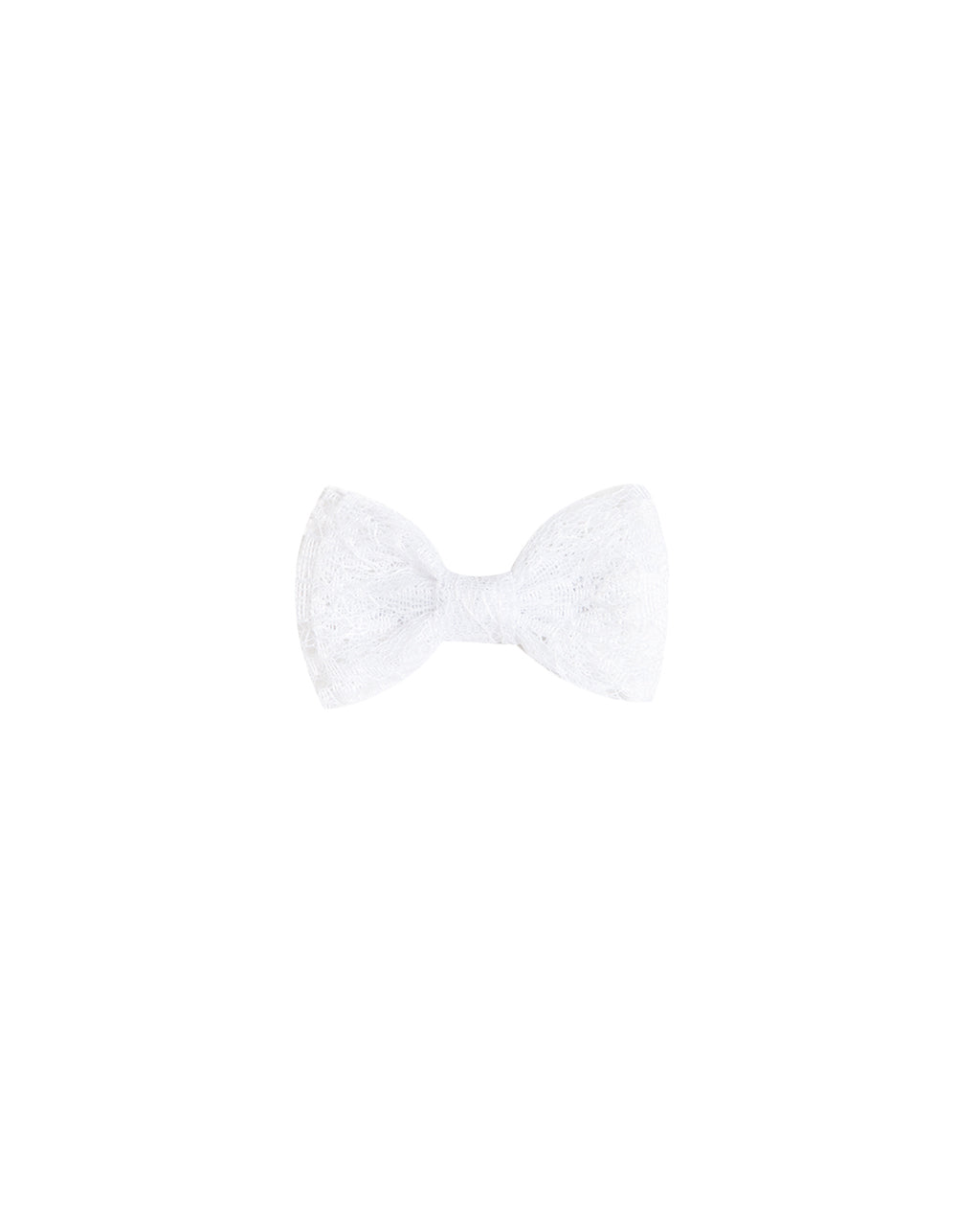 Lacinho de Cabelo Renda Branco - Nina & Maria Baby Store