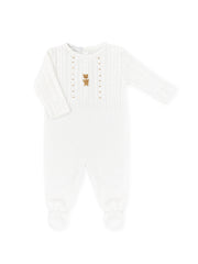 Macacão Urso Rococó - Branco