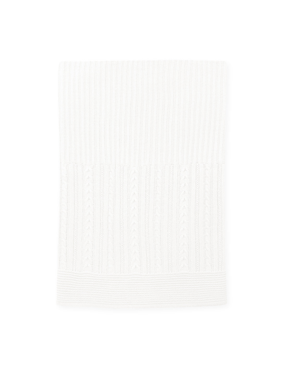 Manta Braid - Branca - Nina & Maria Baby Store