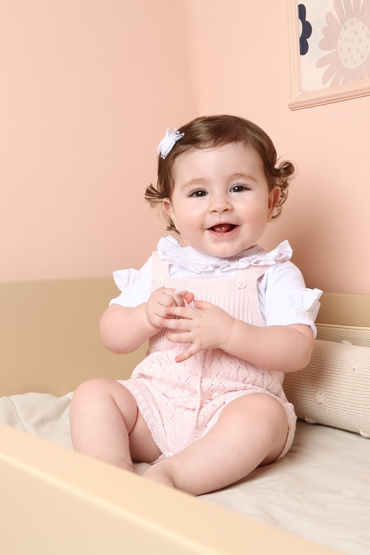 Romper Renda Rosa
