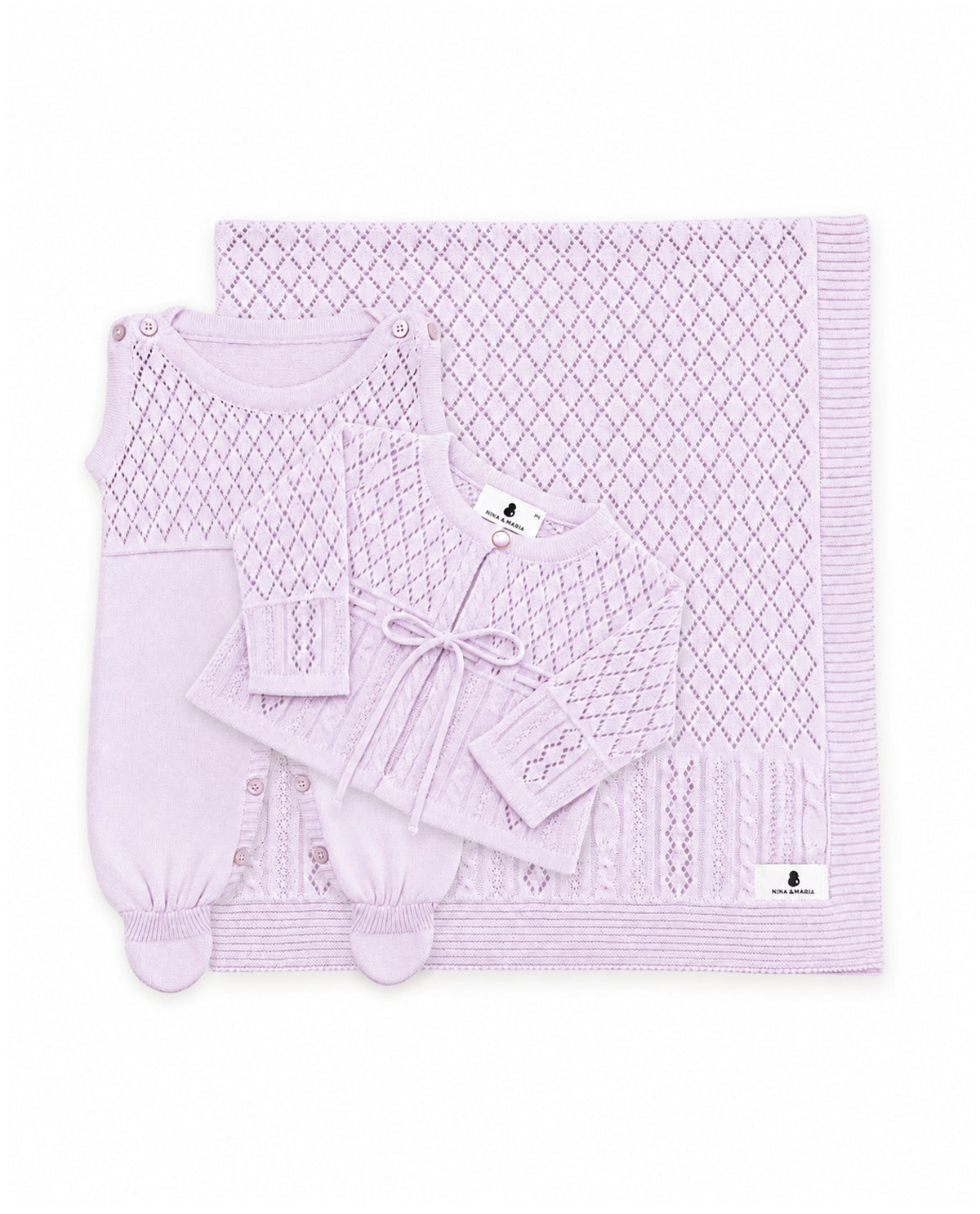 Kit Maternidade Provence Lilás