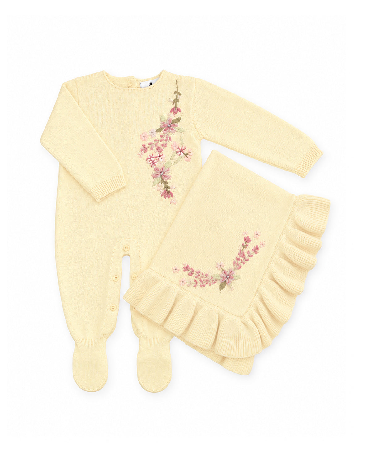 Kit Maternidade Botânico Amarelo
