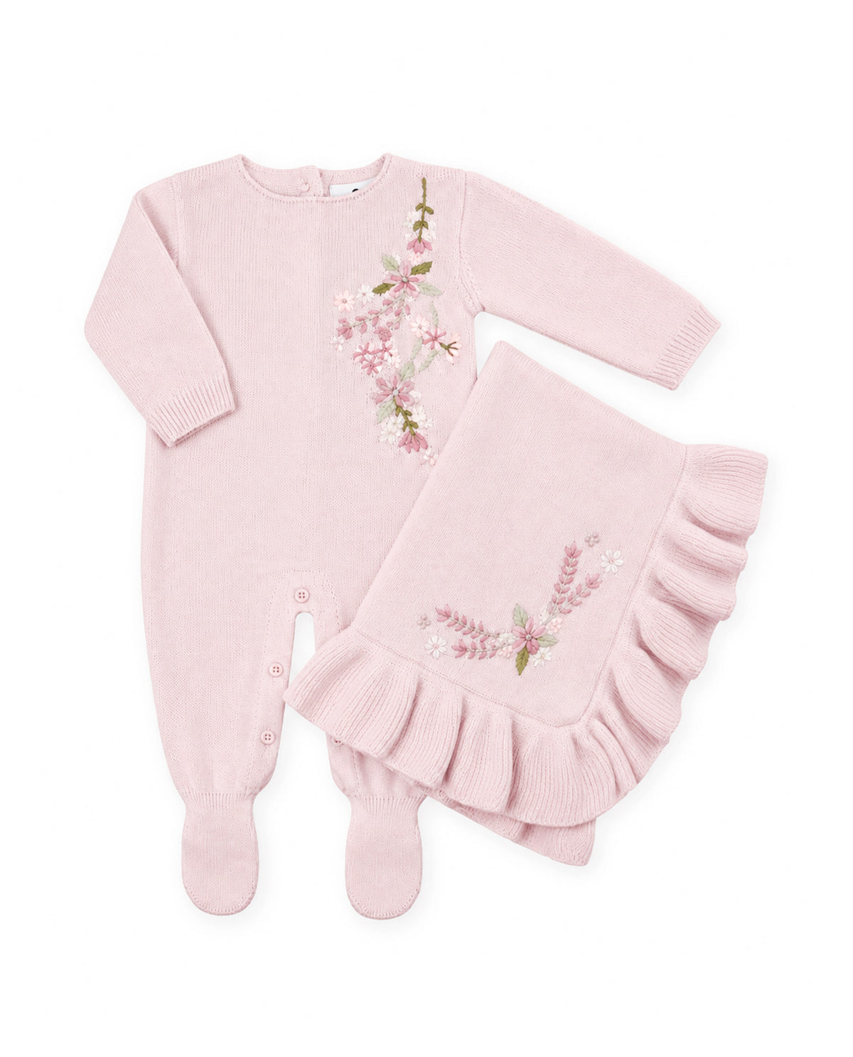 Kit Maternidade Botânico Rosa