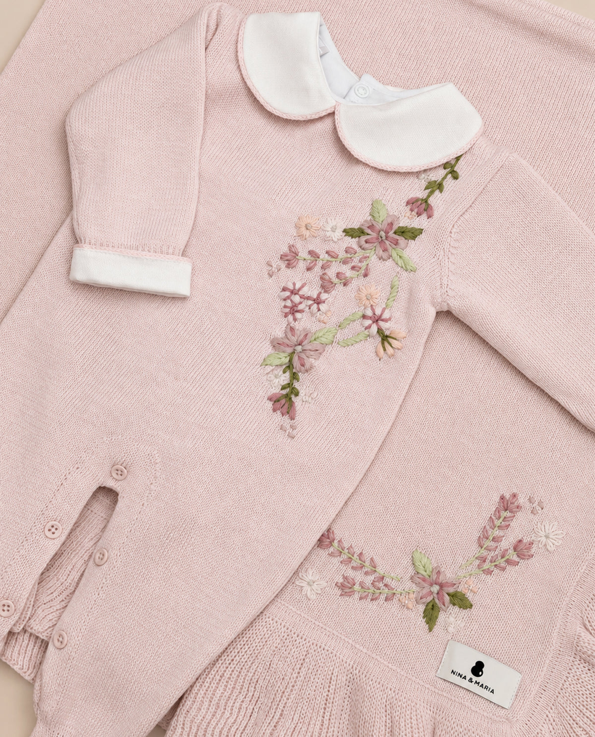 Kit Maternidade Botânico Rosa