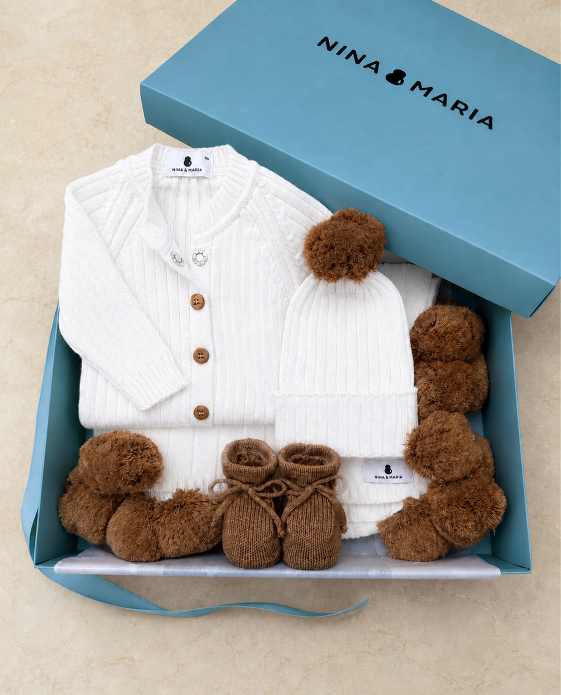 Kit Maternidade Magnético Branco Neve - Nina & Maria Baby Store