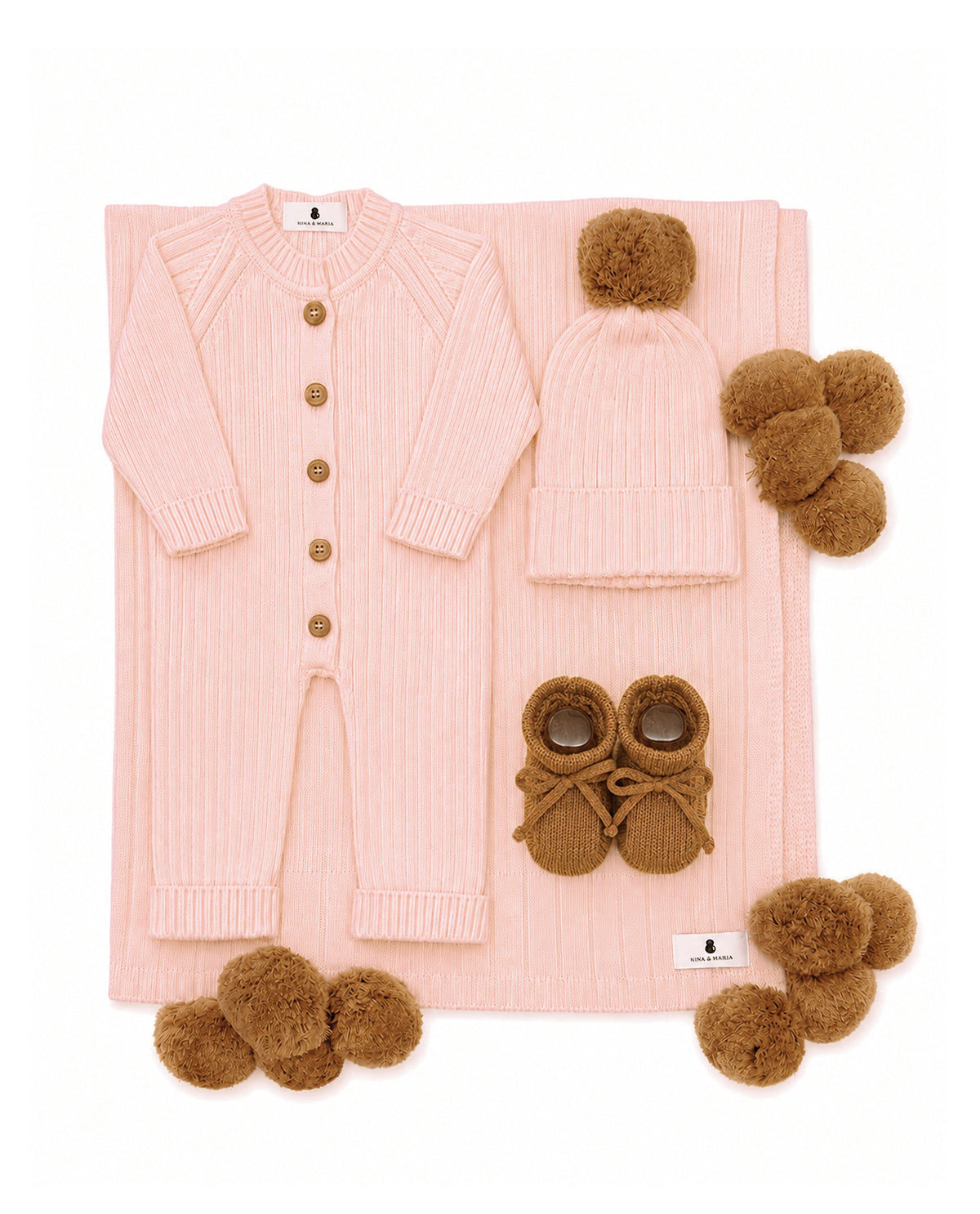 Kit Maternidade Magnético Rosa Pétala