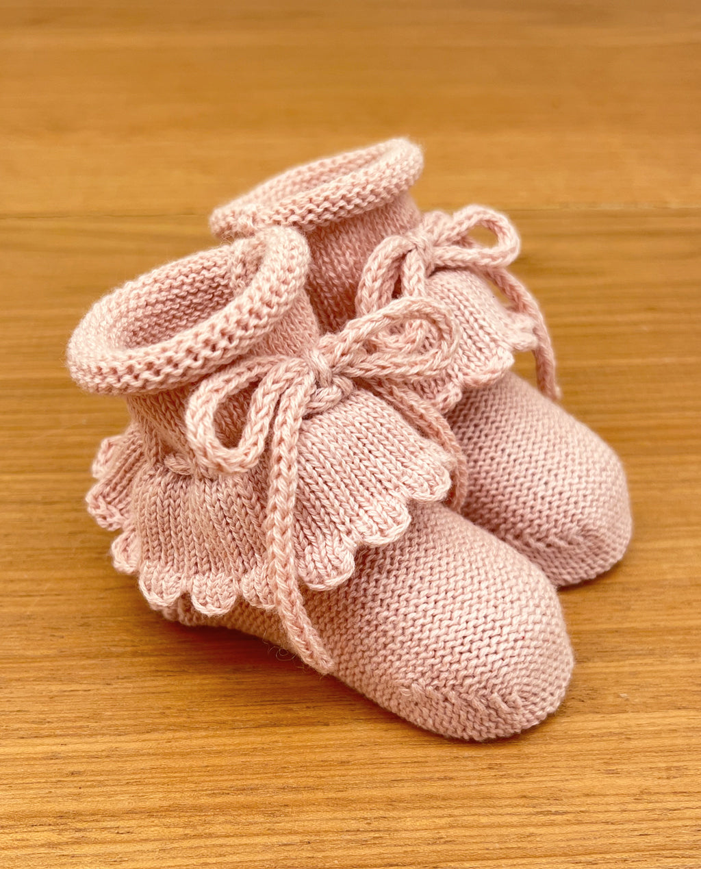 Botinha Babado Rosa Feminina