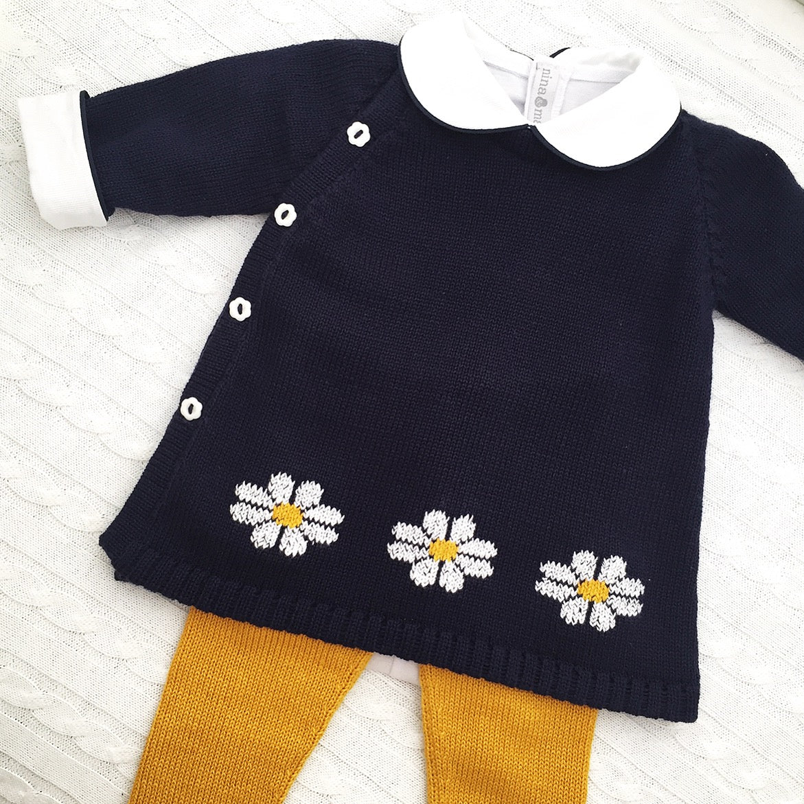 Cj Body Viés Azul-Marinho - Nina & Maria Baby Store