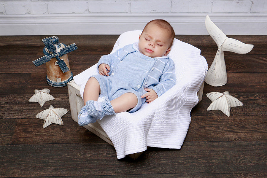 Conjunto Summer Azul - Nina & Maria Baby Store