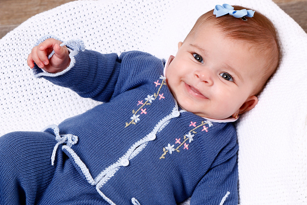 Conjunto Nina Blue - Nina & Maria Baby Store