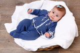 Conjunto Nina Blue - Nina & Maria Baby Store