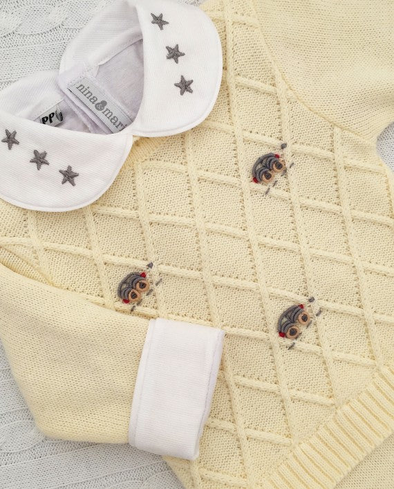 Macacão Carrinho Amarelo - Nina & Maria Baby Store
