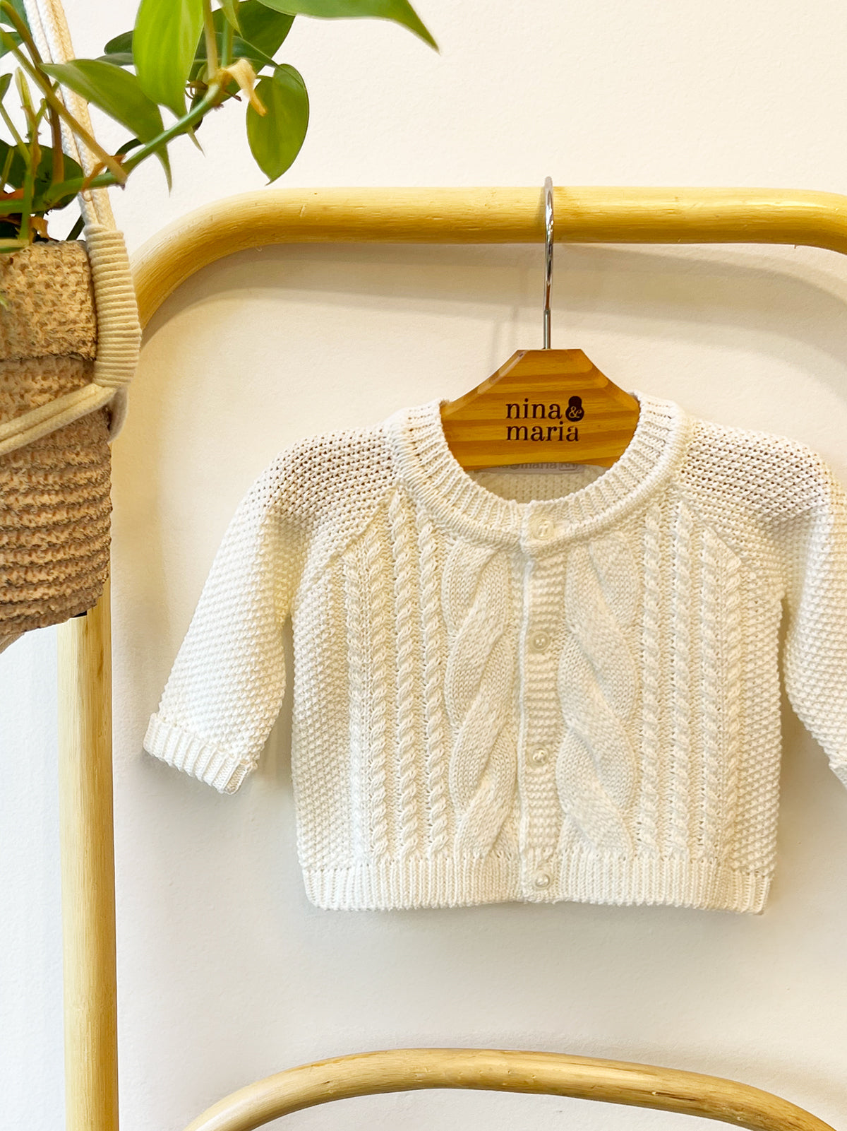 Casaquinho Tressé Off-White