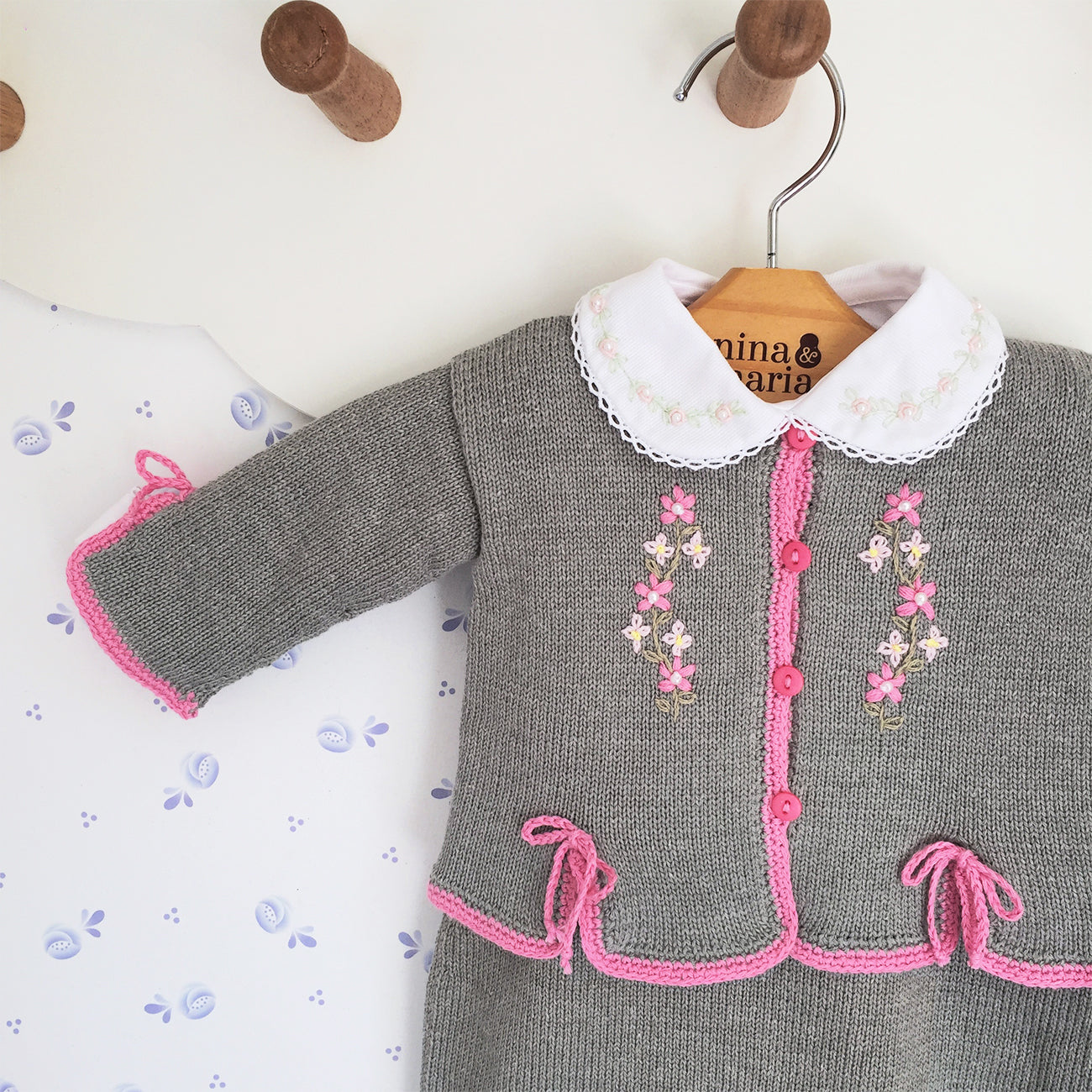 Conjunto Nina Grey - Nina & Maria Baby Store