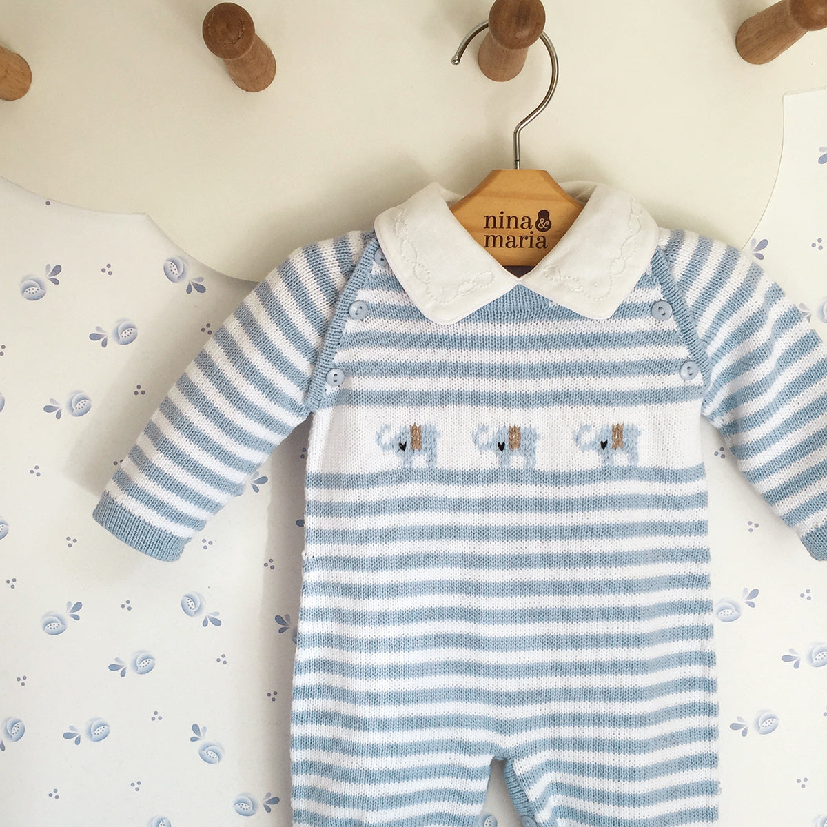 Macacão Elefantinho - Nina & Maria Baby Store