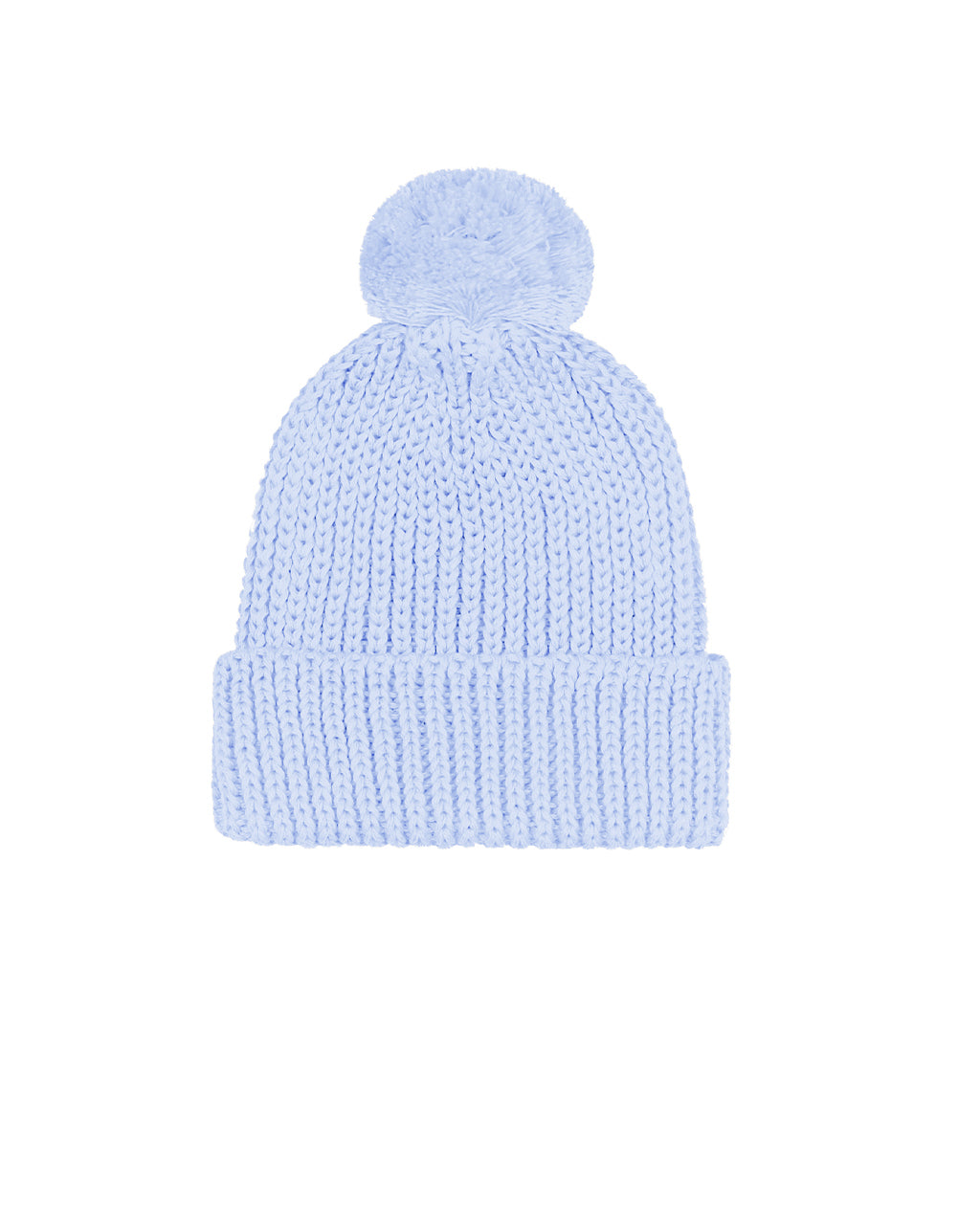 Gorro Pompom Azul