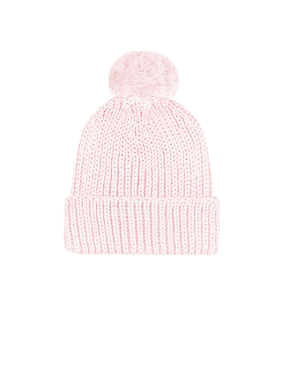 Gorro Pompom Rosa