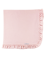 Manta Pompom Rosa - Nina & Maria Baby Store
