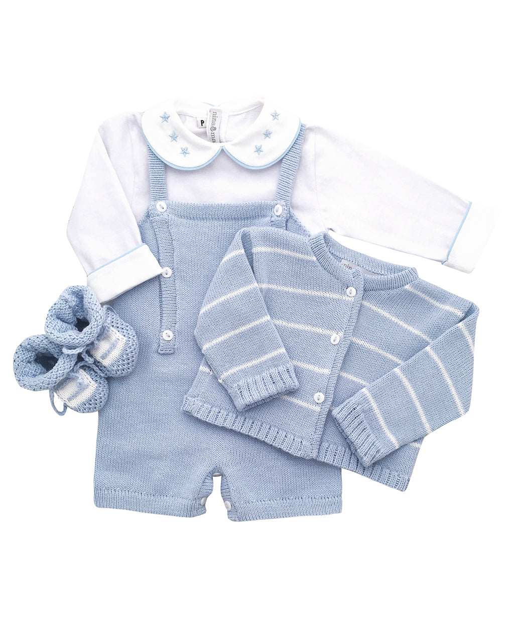 Conjunto Summer Azul - Nina & Maria Baby Store