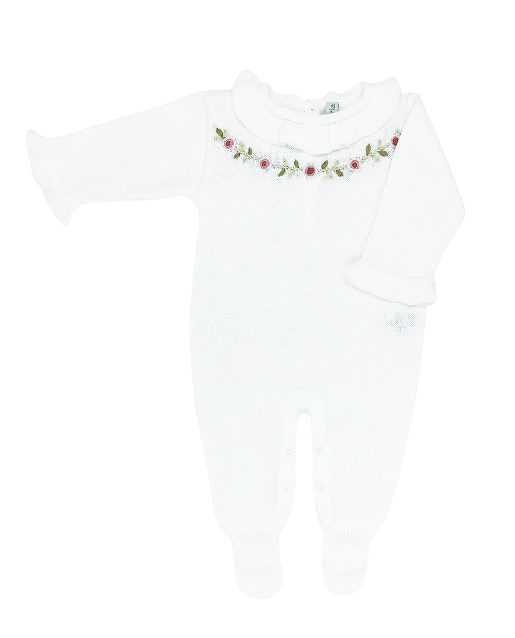 Saída Ramalhete Branca - Nina & Maria Baby Store