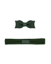 Lacinho de Cabelo Gravata Verde