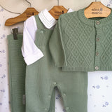 Conjunto Classic Verde - Nina & Maria Baby Store