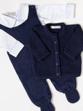 Conjunto Pipoca Azul Marinho - Nina & Maria Baby Store