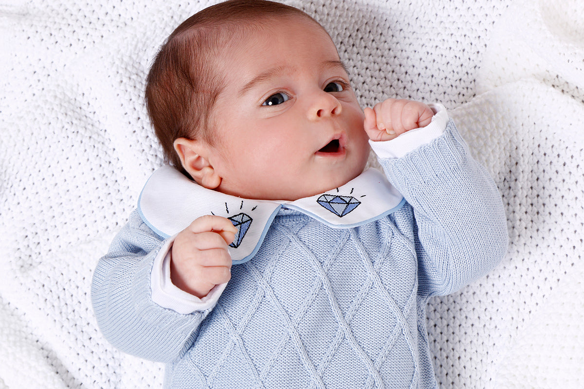 Macacão Wire Azul - Nina & Maria Baby Store